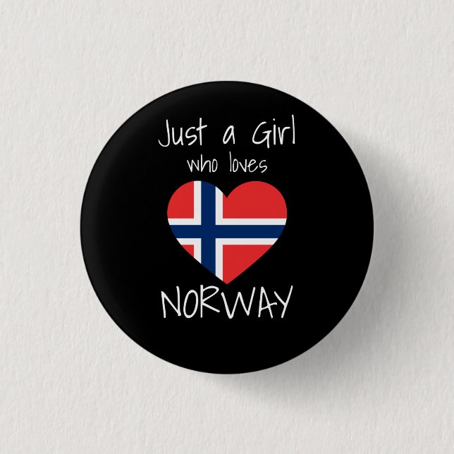 Flagga för norge knapp (Framsida)