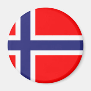 flagga för norge magnet