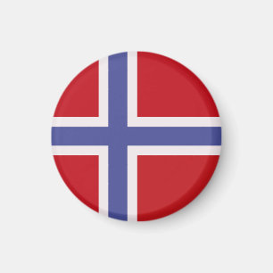 flagga för norge magnet