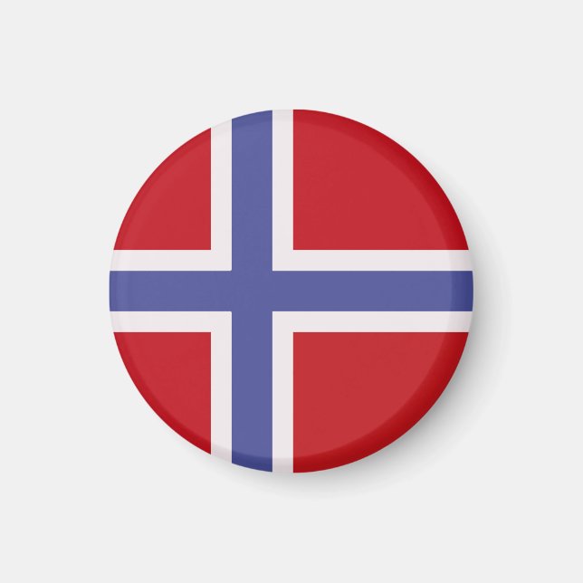 flagga för norge magnet (Framsidan)