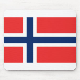 Flagga för norge musmatta
