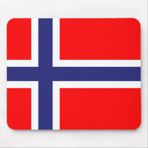 flagga för norge musmatta