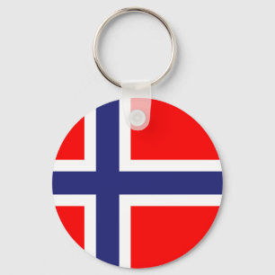 Flagga för norge nyckelring