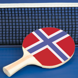 flagga för norge pingisracket