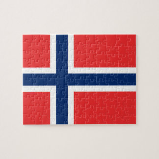 Flagga för norge pussel