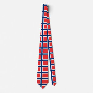 Flagga för norge slips