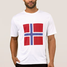 flagga för norge t shirt