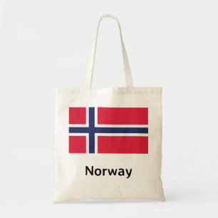 Flagga för norge tygkasse