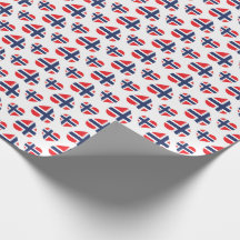 FLAGGA FÖR NORGEHJÄRTASHAPE