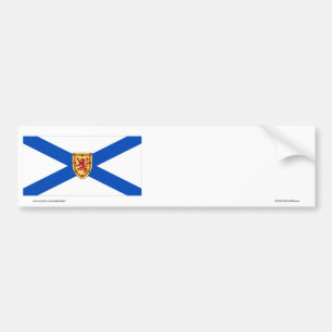 Flagga för Nova Scotia, Kanada Bildekal
