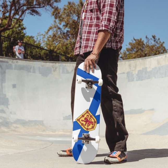 Flagga för Nova Scotia, Kanada Mini Skateboard Bräda 18,5 Cm (Utomhus 2)