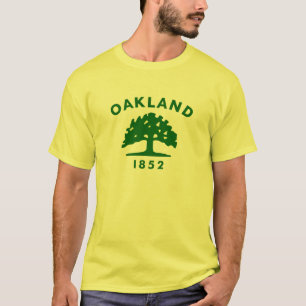 Flagga för Oakland, Kalifornien T Shirt
