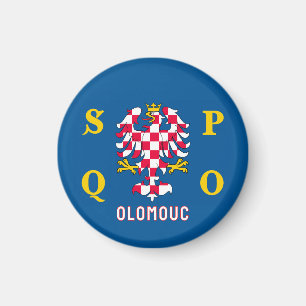 Flagga för Olomouc Magnet