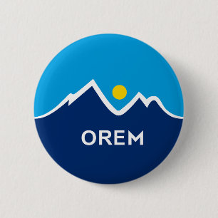 Flagga för Orem, Utah Knapp