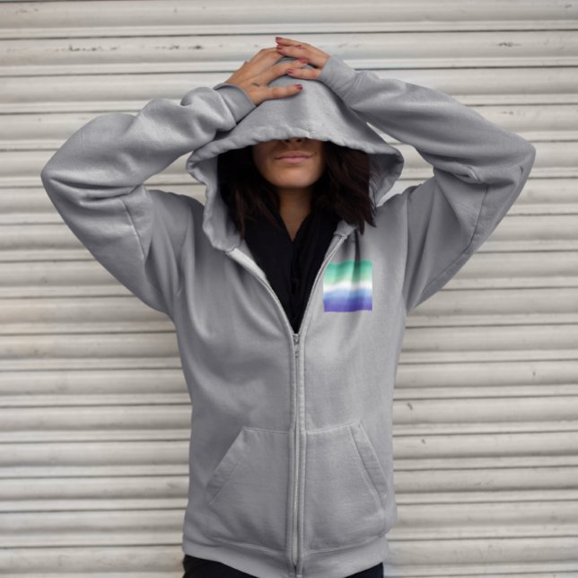 Flagga för övertoningsgay MLM-Pride - färglöst MLM T Shirt (Skapare uppladdad)