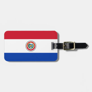 Flagga för Paraguay Easy ID Personligt ID Bagagebricka