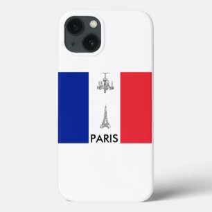 Flagga för Paris-temat Fransk