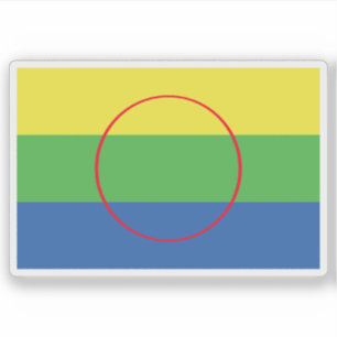 Flagga för Peguis First Nation, Kanada Klistermärken
