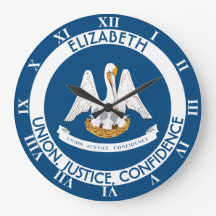 Flagga för personlig för Louisiana pelikan statlig