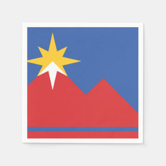 Flagga för Pocatello, Idaho Pappersservett