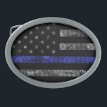 Flagga för polistrådar i blå linje<br><div class="desc">Flagga för polistrådar i blå linje</div>