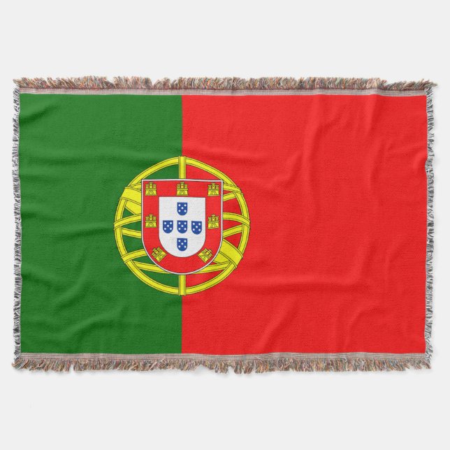 Flagga för Portugal Filt (Framsidan)