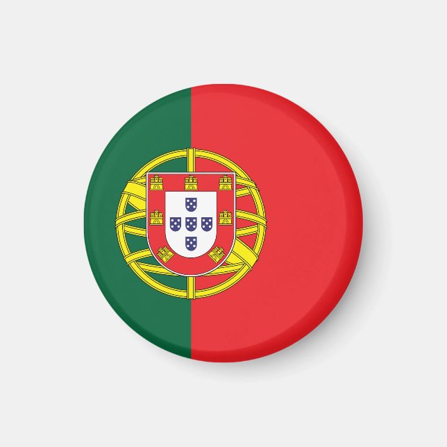 Flagga för Portugal Magnet (Framsidan)