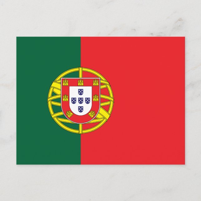 Flagga för Portugal Vykort (Framsida)