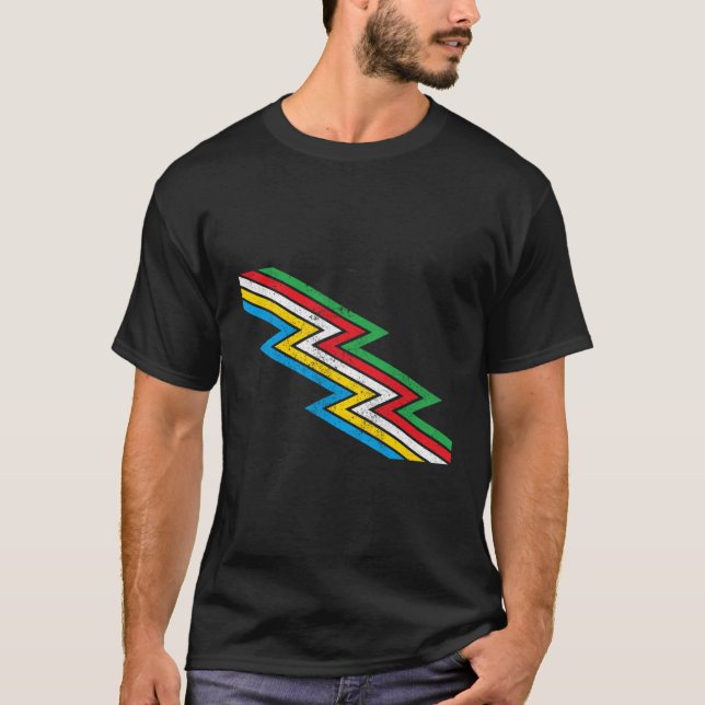 Flagga för Pride av funktionsnedsättning T Shirt (Framsida)