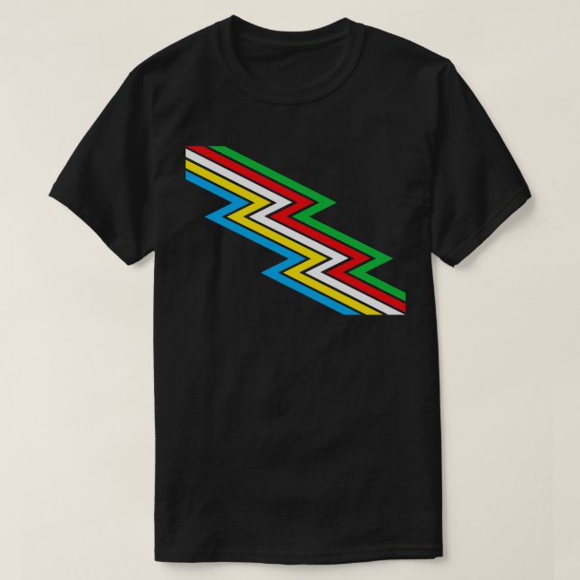 Flagga för Pride av funktionsnedsättning T Shirt (Design framsida)