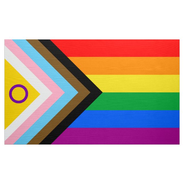 Flagga för Pride av inkluderande intersexualitet Tyg (Yard)