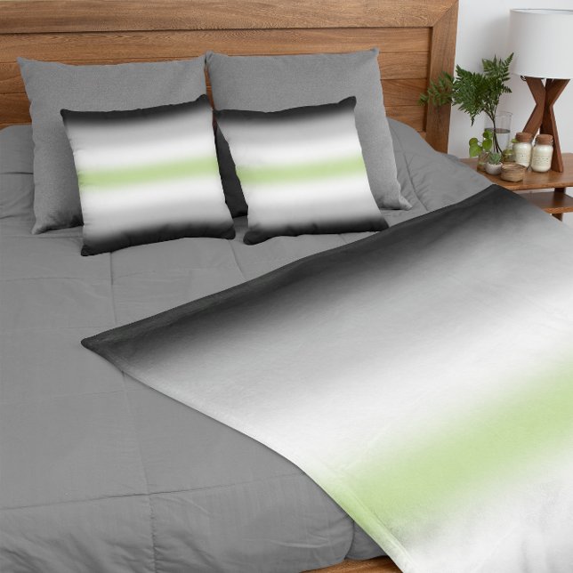 Flagga för Pride av övertoningsagent med eget namn Fleecefilt (Skapare uppladdad)