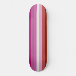 Flagga för Pride av rosa Lesbisk Mini Skateboard Bräda 18,5 Cm