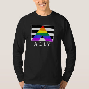 Flagga för pride - Flagga för Rakt Pride T Shirt