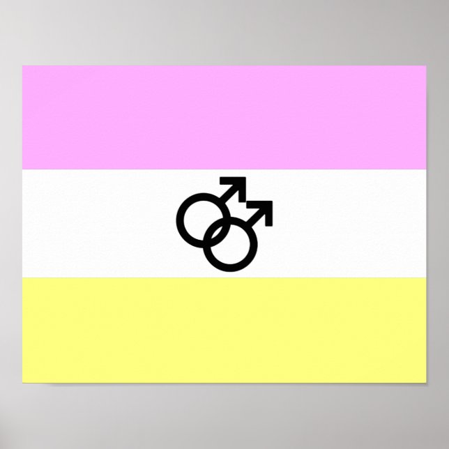 Flagga för Pride Poster (Framsidan)