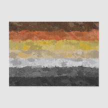 Flagga för Pridet abstrakt Färgplattersegment