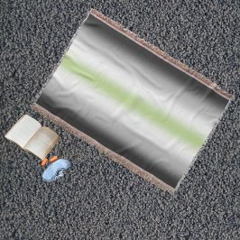 Flagga för Pridet Gradient Agender Filt