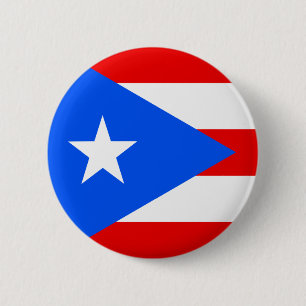 Flagga för Puerto Rico Knapp