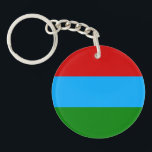 Flagga för Republiken Karelen<br><div class="desc">Republiken Karelens patriotiska flagga</div>