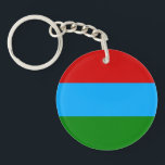 Flagga för Republiken Karelen<br><div class="desc">Republiken Karelens patriotiska flagga</div>