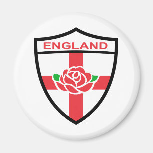 Flagga för ro för RugbyEngland engelska skyddar Magnet