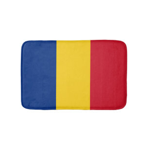 flagga för rumänien badrumsmatta