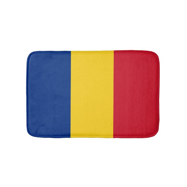 flagga för rumänien badrumsmatta (Framsidan)