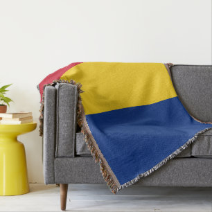 flagga för rumänien filt