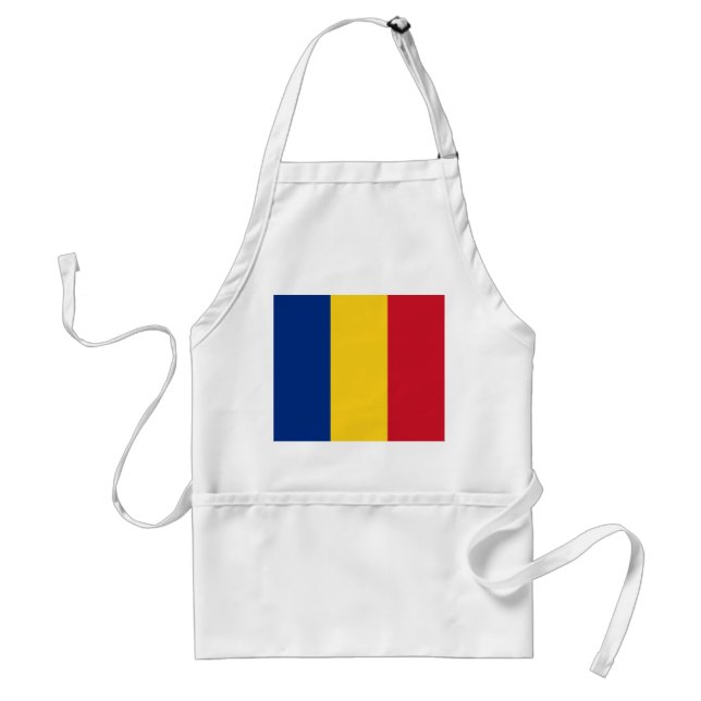 Flagga för rumänien förkläde (Framsidan)