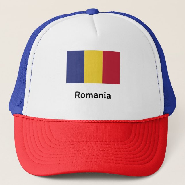 Flagga för rumänien keps (Framsida)