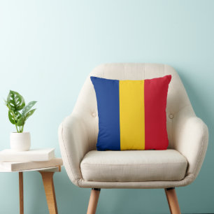 flagga för rumänien kudde