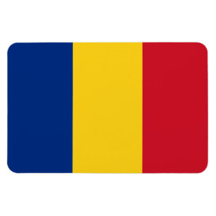 Flagga för rumänien magnet