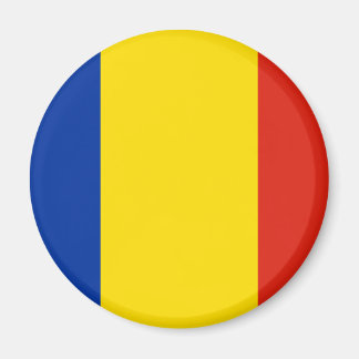 Flagga för rumänien magnet