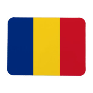 Flagga för rumänien magnet